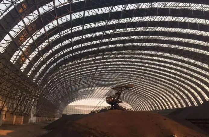 石狮概述原料场封闭技术的特点和类型